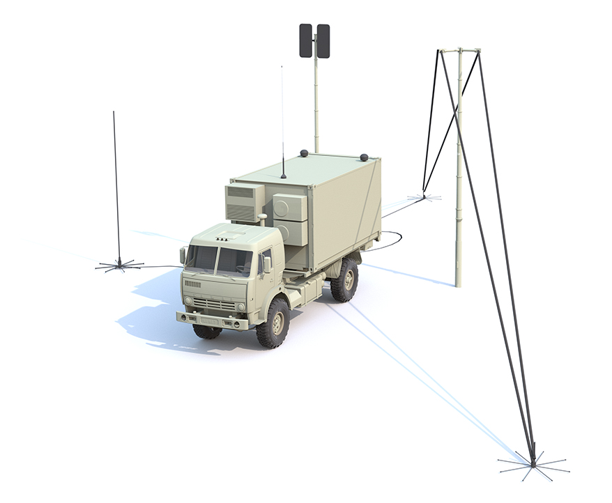 Hf Jamming System AJS 30R. AJS 30R is a high-power jamming system for the frequency range from 1.5 to 30 MHz for integration on semi-mobile platforms for land-based deployment.