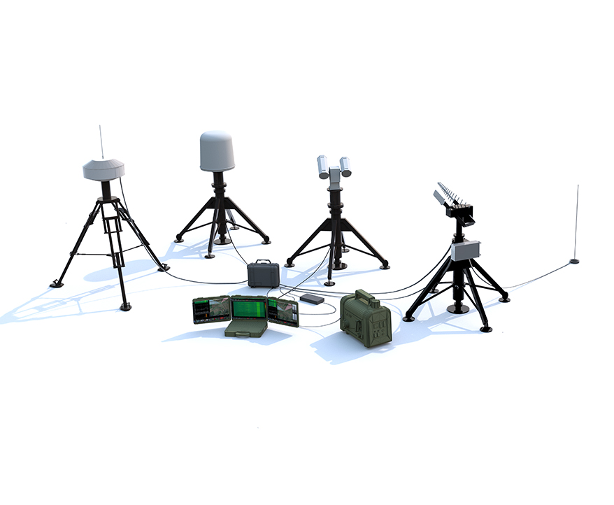 High Technology Anti Drone System ADS2100. ADS2100 is a high-tech, transportable and rapidly deployable drone defense system. It can protect sensitive areas such as event venues or critical infrastructure from illegal intrusion by recreational and commercial drones. 