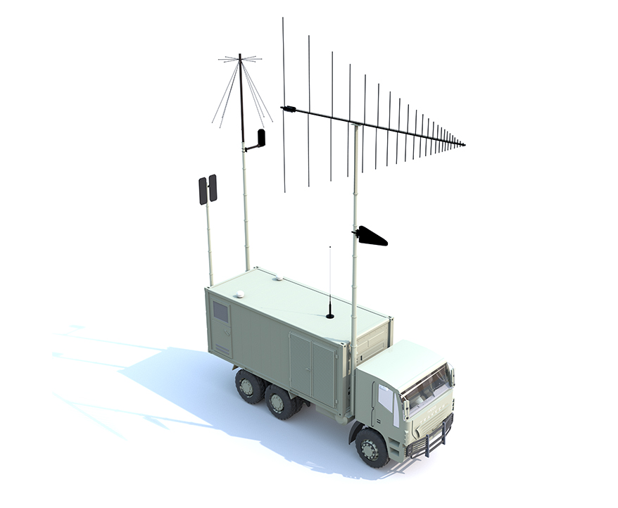 Jamming-System Breitband AJS 6000R. AJS 6000R ist ein Jamming-System mit hoher Sendeleistung für den Frequenzbereich von 30 bis 6000 MHz. 